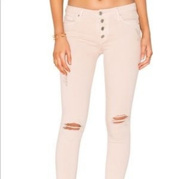 Black Orchid Candice - Button Up Skinny Jean - Picture 3 of 9